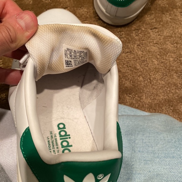 Adidas Stan Smith shoes, Mens size 10.5 - Picture 6 of 7